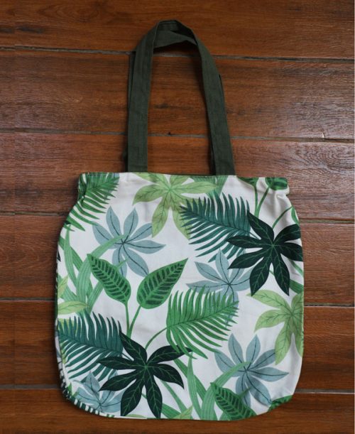 Green leaf Tropical Bag